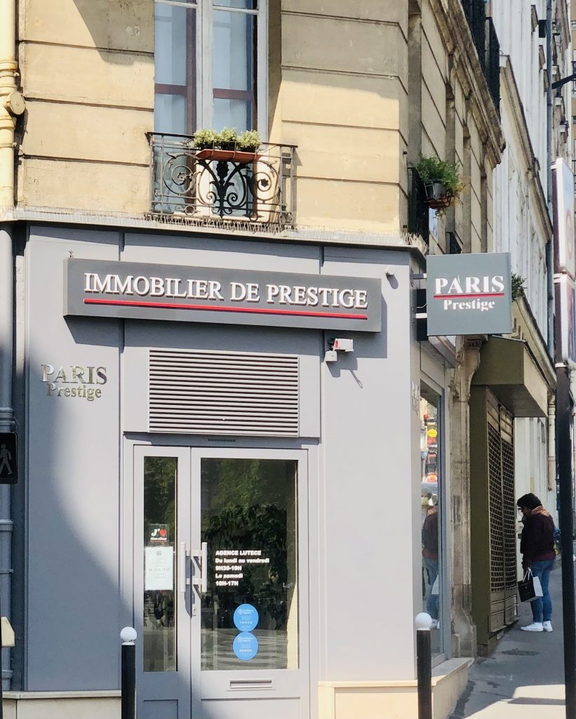 Enseigne magasin Lumineux